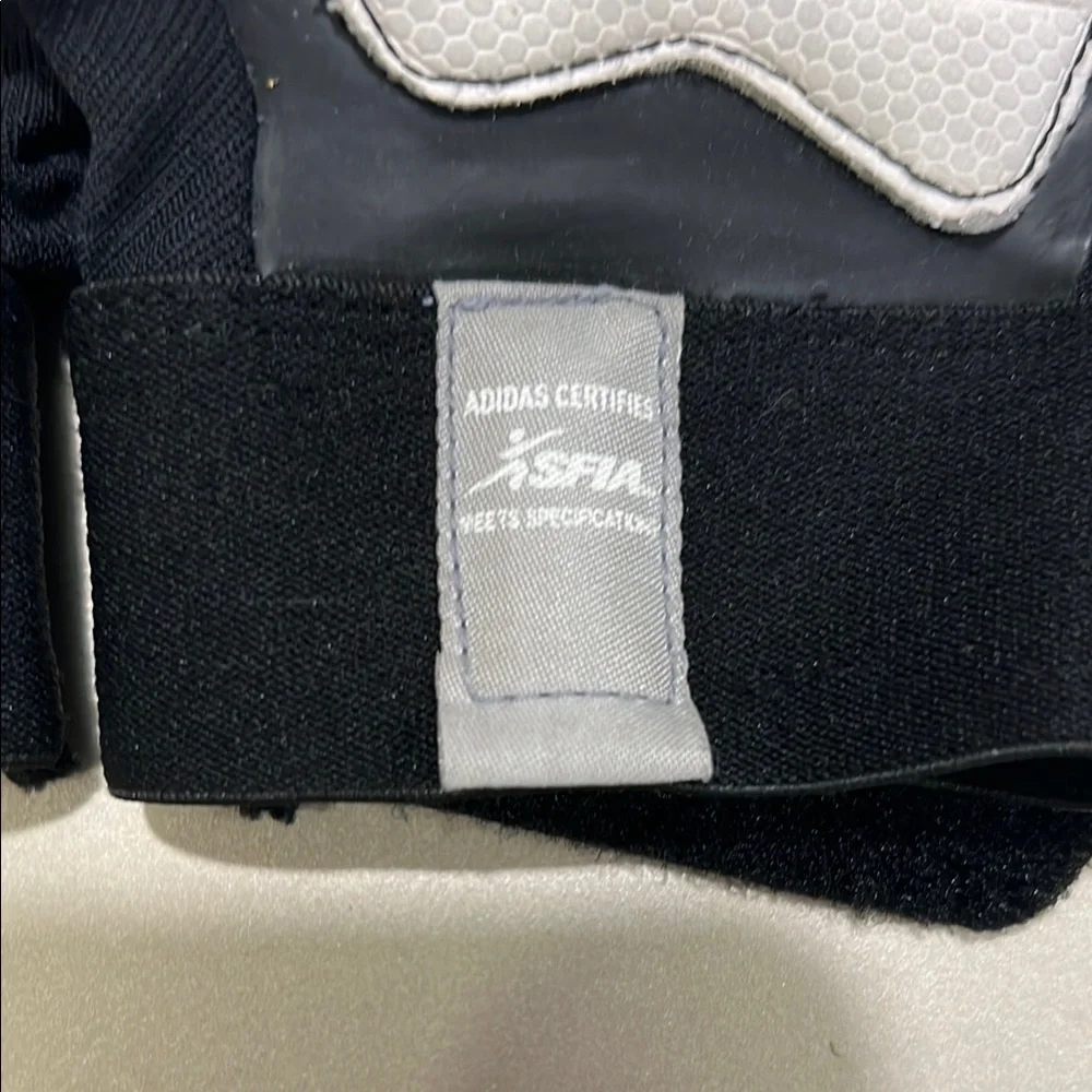 Adidas Black and White Sports Gloves